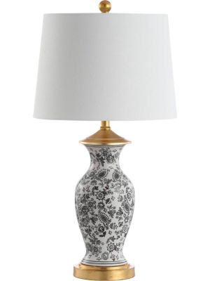 Kabir Table Lamp Black/white (set Of 2)