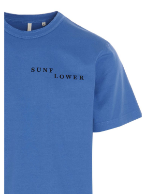 Sunflower Logo Printed Crewneck T-shirt