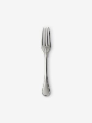 Consulat Dinner Fork In Silver Plate By Puiforcat