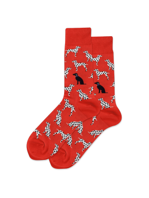 Men's Dalmatians Crew Socks