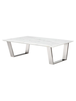 Nuevo Catrine Coffee Table - White