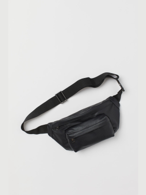 Faux Leather Belt Bag