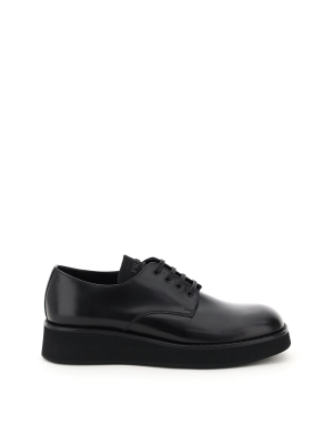 Prada Round-toe Derby Shoes