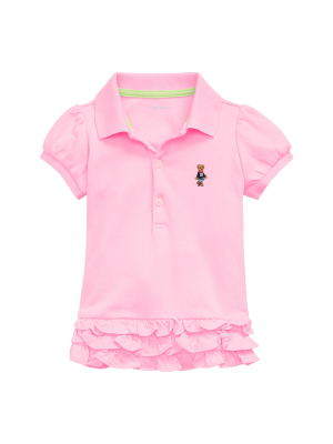 Baby Girl Polo Dress & Bloomer