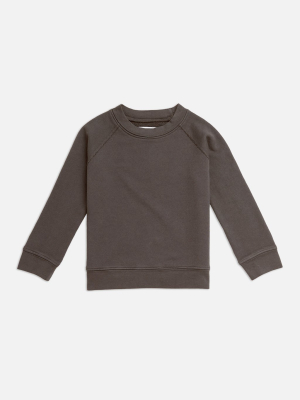 Mini Organic Terry Raglan Sweatshirt