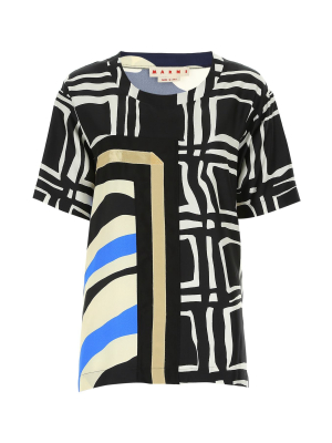 Marni Abstract Printed T-shirt