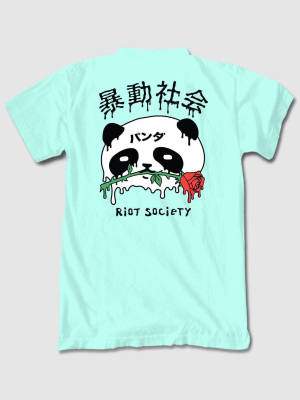 Panda Rose Drip Boys Tee