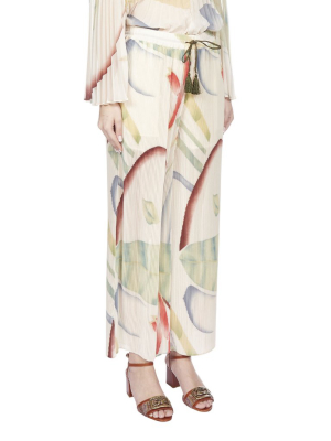 Etro Graphic Printed Pleated Pants