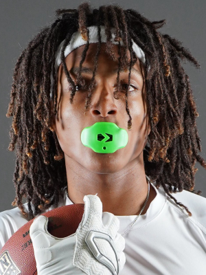 Hot Green Football Mouthguard