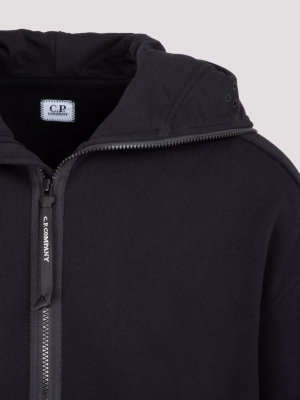 C.p. Company Zipped Hooded Jacket