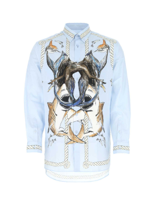 Burberry Shark Printed Shirt