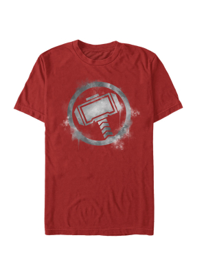 Men's Marvel Avengers: Endgame Smudged Thor T-shirt