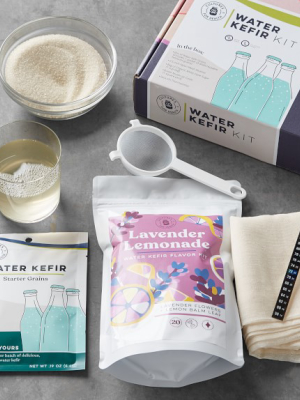 Water Kefir Kit With Lavender Lemonade Starter