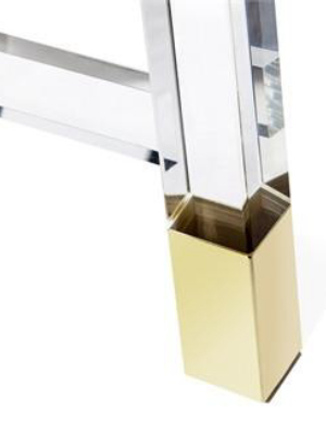 Reva Brass Bar Stool