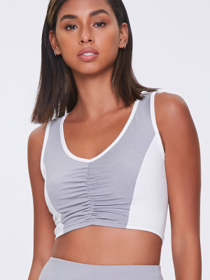 Active Colorblock Crop Top