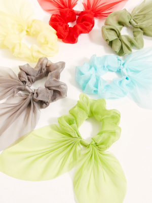 Sheer Milano Scrunchie