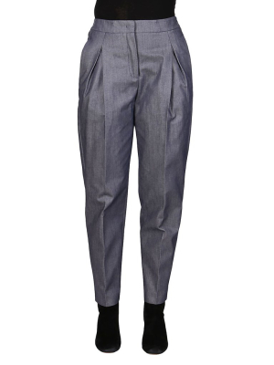 Agnona High-rise Cropped Pants