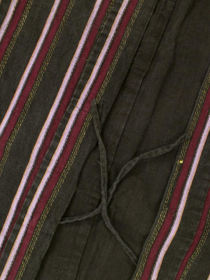 Vintage Vest, Red Stripes (s)