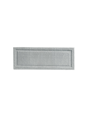 Mdesign Soft Microfiber Polyester Rug, Non-slip Spa Mat/runner