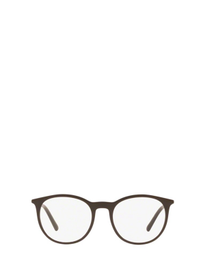 Dolce & Gabbana Eyewear Round Frame Glasses