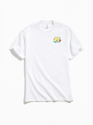 Mtv 1981 Retro Abstract Logo Tee