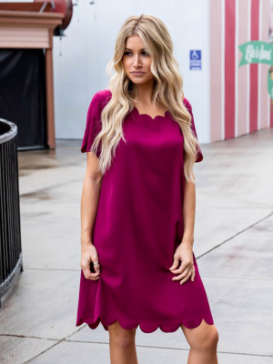 The Shea Dress - Fuchsia