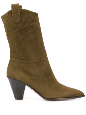 Aquazzura Cowboy Pointed-toe Boots