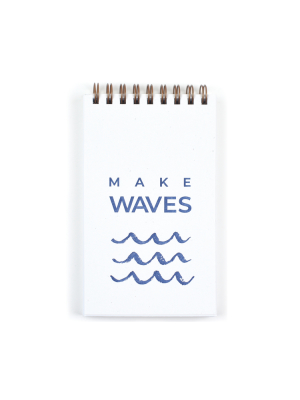 Make Waves Mini Reporter Notepad