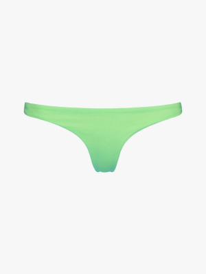 Colour Change Tiny Bikini Bottoms Lime Green