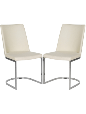 Set Of 2 Parkston Side Dining Chair - Safavieh