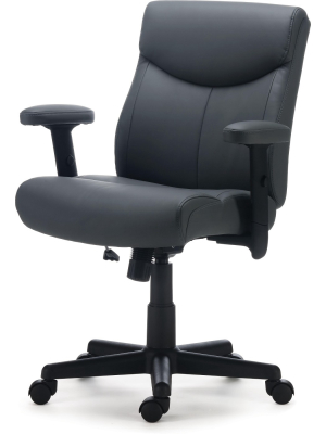 Staples Traymore Luxura Managers Chair Gray (53246) 24328574