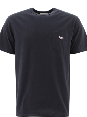 Maison Kitsuné Tricolor Fox Patch Pocket T-shirt