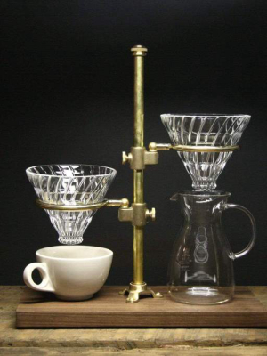The Clerk Duet Pour-over Coffee Stand