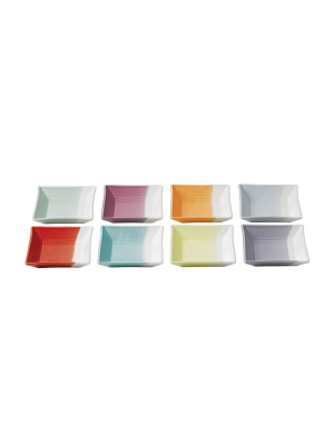 1815 Tapas Square Tray (set Of 8)