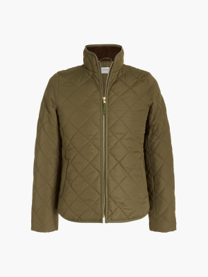 Diamond Quilted Puffer Jacket