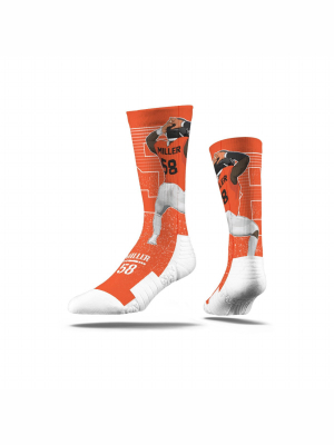 Nfl Denver Broncos Von Miller Premium Socks - M/l