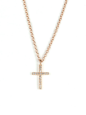 Petite Cross Necklace