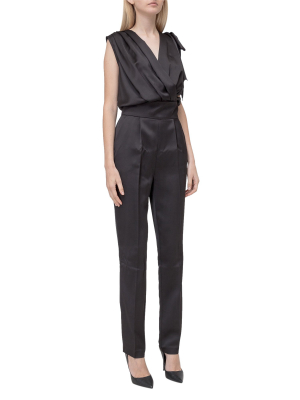 Pinko Paradise V-neck Jumpsuit