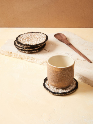 Heathered Coasters - Light, Set Of 2