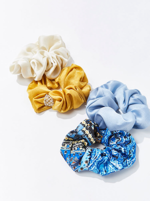 Satin Scrunchie Set