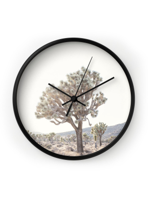 Bree Madden Desert Light Wall Clock - Deny Designs