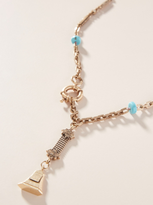 Dannijo Eliza Lariat Necklace