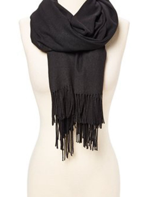 Black Pashmina Scarf