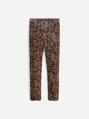 Girls' Printed Velvet Leggings