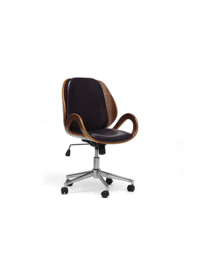 Watson Walnut Office Chair