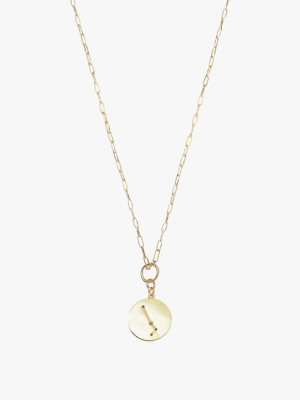 Constellation Aries Charm Necklace