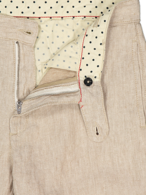 Linen Trouser Tan