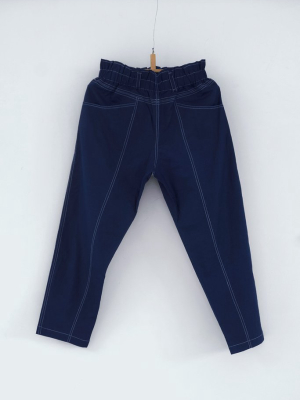 Trader's Trousers In Midnight Blue