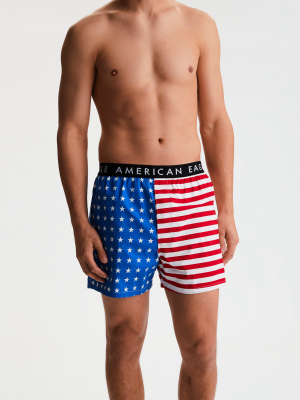 Aeo Stars + Stripes Stretch Boxer Short