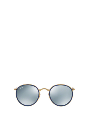 Ray-ban Round Folded Sunglasses